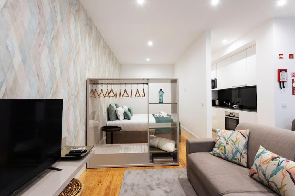 Ferienwohnung Sweet Porto Downtown Loft With Balcony Exterior foto